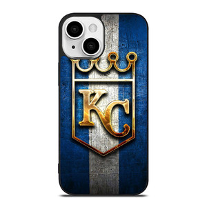 KANSAS CITY ROYALS GOLD EMBLEM iPhone 13 Mini Case Cover