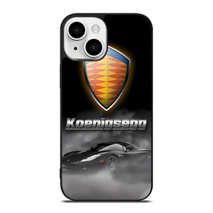 KOENIGSEGG SUPERCAR BLACK EMBLEM iPhone 13 Mini Case Cover
