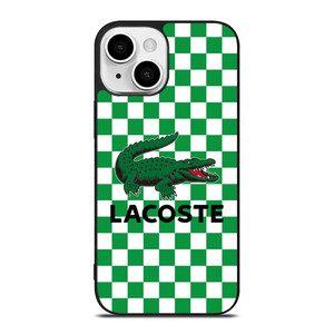 LACOSTE CHECKERBOARD LOGO iPhone 13 Mini Case Cover