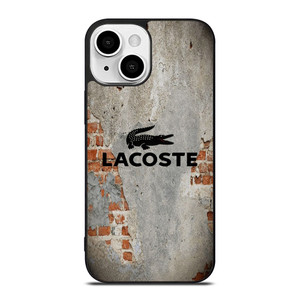 LACOSTE GRUNGE WALL LOGO iPhone 13 Mini Case Cover