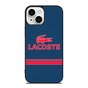 LACOSTE RED BLUE LOGO iPhone 13 Mini Case Cover