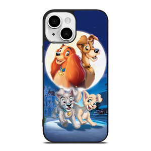 LADY AND THE TRAMP CARTOON DISNEY iPhone 13 Mini Case Cover