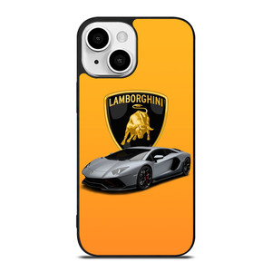 LAMBORGHINI ORANGE EMBLEM iPhone 13 Mini Case Cover