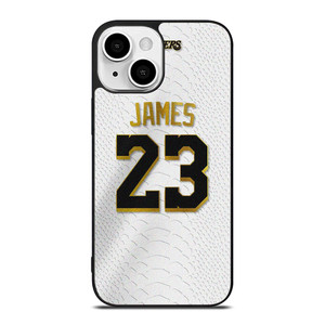 LEBRON JAMES LA LAKERS WHITE KIT iPhone 13 Mini Case Cover