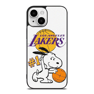 LOS ANGELES LAKERS SNOOPY BASKETBALL iPhone 13 Mini Case Cover LOS ANGELES LAKERS SNOOPY BASKETBALL iPhone 13 Mini Case Cover