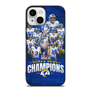 LOS ANGELES RAMS NFL CHAMPIONS 2021 iPhone 13 Mini Case Cover
