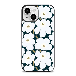 MARIMEKKO FLOWER WHITE iPhone 13 Mini Case Cover