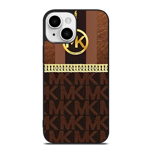 MICHAEL KORS LEATHER PATTERN iPhone 13 Mini Case Cover