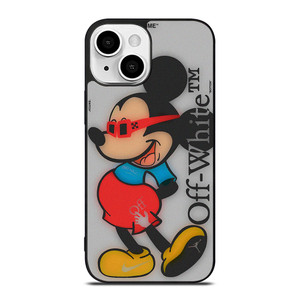 MICKEY MOUSE OFF WHITE ART iPhone 13 Mini Case Cover