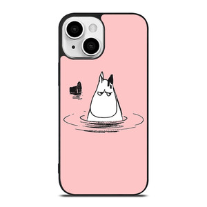 MOOMIN CARTOON PINK iPhone 13 Mini Case Cover