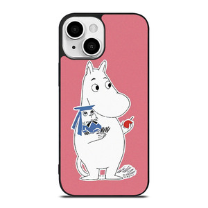 MOOMIN KAWAII CARTOON PINK iPhone 13 Mini Case Cover MOOMIN KAWAII CARTOON PINK iPhone 13 Mini Case Cover