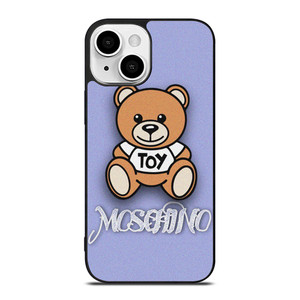 MOSCHINO TOY LOGO PURPLE iPhone 13 Mini Case Cover