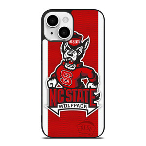 NC STATE WOLFPACK FOOTBALL CARBON LOGO iPhone 13 Mini Case Cover