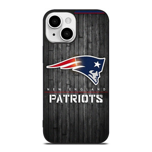 NEW ENGLAND PATRIOTS NFL WOOD LOGO iPhone 13 Mini Case Cover