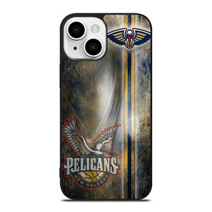 NEW ORLEANS PELICANS GRUNGE LOGO iPhone 13 Mini Case Cover