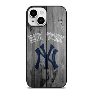 NEW YORK YANKEES WOODEN LOGO iPhone 13 Mini Case Cover
