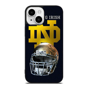 NOTRE DAME FIGHTING IRIS FOOTBALL HELMET iPhone 13 Mini Case Cover