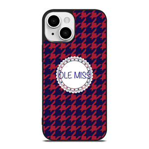 OLE MISS REBELS FOOTBALL PATTERN iPhone 13 Mini Case Cover