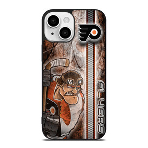 PHILADELPHIA FLYERS ICE HOCKEY GRUNGE LOGO iPhone 13 Mini Case Cover