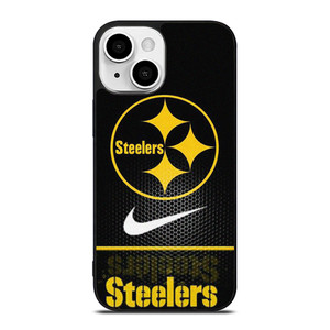 PITTSBURGH STEELERS CARBON NIKE iPhone 13 Mini Case Cover PITTSBURGH STEELERS CARBON NIKE iPhone 13 Mini Case Cover