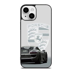 PORSCHE STUTTGART 918 SPYDER POSTER WHITE iPhone 13 Mini Case Cover