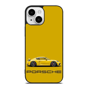 PORSCHE YELLOW SUPER CAR iPhone 13 Mini Case Cover