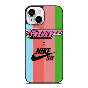POWERPUFF X NIKE SB iPhone 13 Mini Case Cover POWERPUFF X NIKE SB iPhone 13 Mini Case Cover