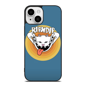 RIPNDIP THE CAT CARTOON iPhone 13 Mini Case Cover