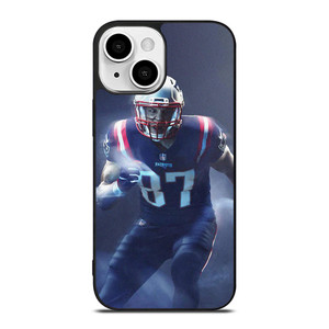 ROB GRONKOWSKI NEW ENGLAND PATRIOTS 87 iPhone 13 Mini Case Cover