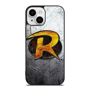 ROBIN DC COMICS GRUNGE LOGO iPhone 13 Mini Case Cover ROBIN DC COMICS GRUNGE LOGO iPhone 13 Mini Case Cover