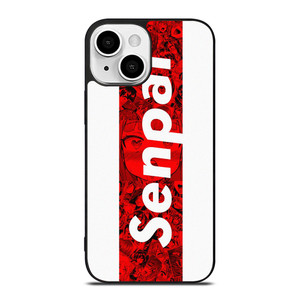 SENPAI ANIME STRIPE LOGO iPhone 13 Mini Case Cover