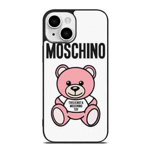 THIS IS NOT MOSCHINO TOY BEAR PINK iPhone 13 Mini Case Cover