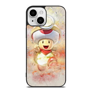 TOAD SUPER MARIO BROS iPhone 13 Mini Case Cover TOAD SUPER MARIO BROS iPhone 13 Mini Case Cover