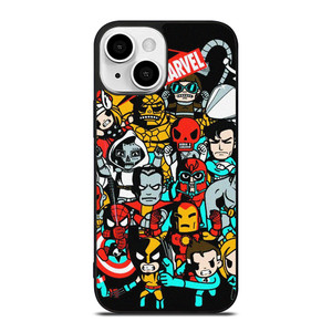 TOKIDOKI MARVEL CARTOON iPhone 13 Mini Case Cover TOKIDOKI MARVEL CARTOON iPhone 13 Mini Case Cover