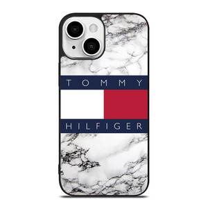 TOMMY HILFIGER WHITE MARBLE iPhone 13 Mini Case Cover