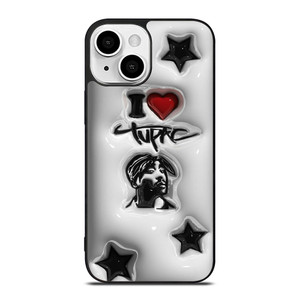TUPAC SHAKUR RAPPER PLASTIC ART iPhone 13 Mini Case Cover