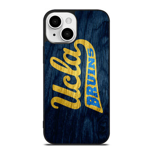 UCLA BRUINS WOOD LOGO iPhone 13 Mini Case Cover