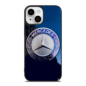 VINTAGE MERCEDES BENZ METAL EMBLEM iPhone 13 Mini Case Cover