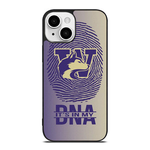 WASHINGTON HUSKIES DNA FOOTBALL iPhone 13 Mini Case Cover