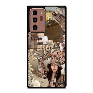 BURBERRY DANIELLE NEWJEANS Samsung Galaxy Note 20 Ultra Case Cover BURBERRY DANIELLE NEWJEANS Samsung Galaxy Note 20 Ultra Case Cover