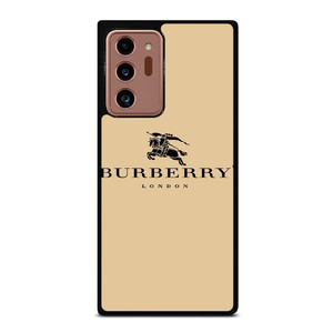 BURBERRY LONDON BROWN LOGO Samsung Galaxy Note 20 Ultra Case Cover BURBERRY LONDON BROWN LOGO Samsung Galaxy Note 20 Ultra Case Cover