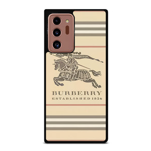 BURBERRY STRIPE LOGO Samsung Galaxy Note 20 Ultra Case Cover BURBERRY STRIPE LOGO Samsung Galaxy Note 20 Ultra Case Cover