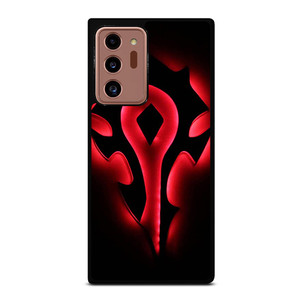 HORDE WORLD OF WARCRAFT BLACK LOGO Samsung Galaxy Note 20 Ultra Case Cover HORDE WORLD OF WARCRAFT BLACK LOGO Samsung Galaxy Note 20 Ultra Case Cover