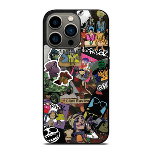 GORILLAZ BAND COLLAGE iPhone 13 Pro Case Cover