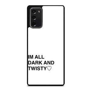 GREYS ANATOMY IM ALL DARK AND TWISTY Samsung Galaxy Note 20 Case Cover GREYS ANATOMY IM ALL DARK AND TWISTY Samsung Galaxy Note 20 Case Cover