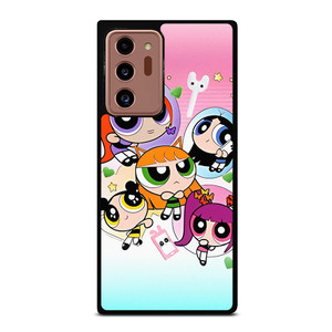 NEW JEANS KPOP X POWERPUFF GIRLS CARTOON Samsung Galaxy Note 20 Ultra Case Cover