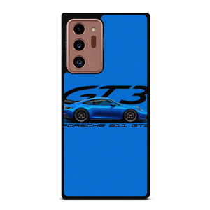PORSCHE 911 GT3 BLUE Samsung Galaxy Note 20 Ultra Case Cover PORSCHE 911 GT3 BLUE Samsung Galaxy Note 20 Ultra Case Cover
