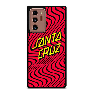 SANTA CRUZ SKATEBOARD WAVY RED Samsung Galaxy Note 20 Ultra Case Cover