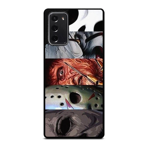 HORROR MOVIES MASK COLLAGE Samsung Galaxy Note 20 Case Cover HORROR MOVIES MASK COLLAGE Samsung Galaxy Note 20 Case Cover