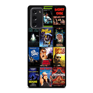 HORROR MOVIES POSTER COLLAGE Samsung Galaxy Note 20 Case Cover HORROR MOVIES POSTER COLLAGE Samsung Galaxy Note 20 Case Cover